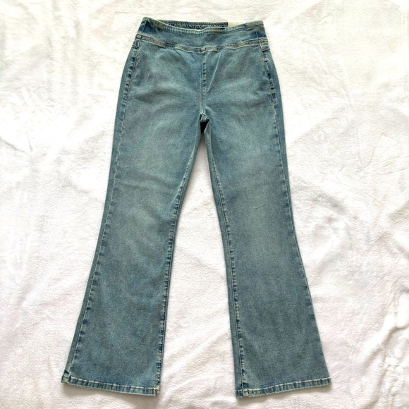 WE THE FREE In My Feelings Mid Rise Pull On Cropped Boot Jeans--S - Picture 5 of 14